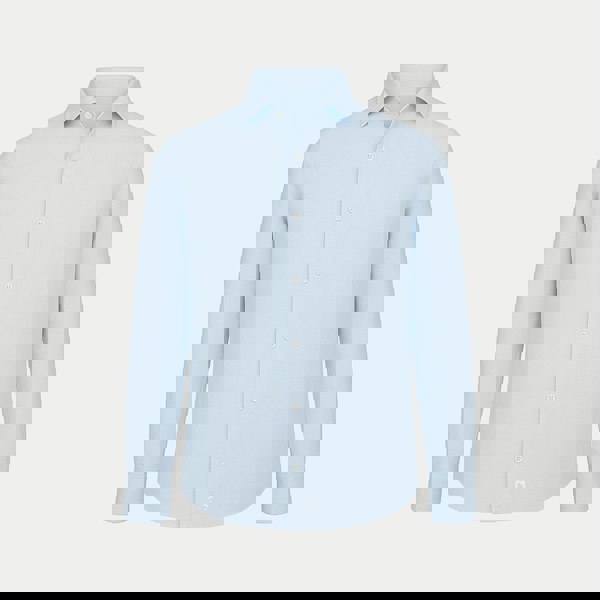 Randy Cow Morning Sky - Linen Shirt