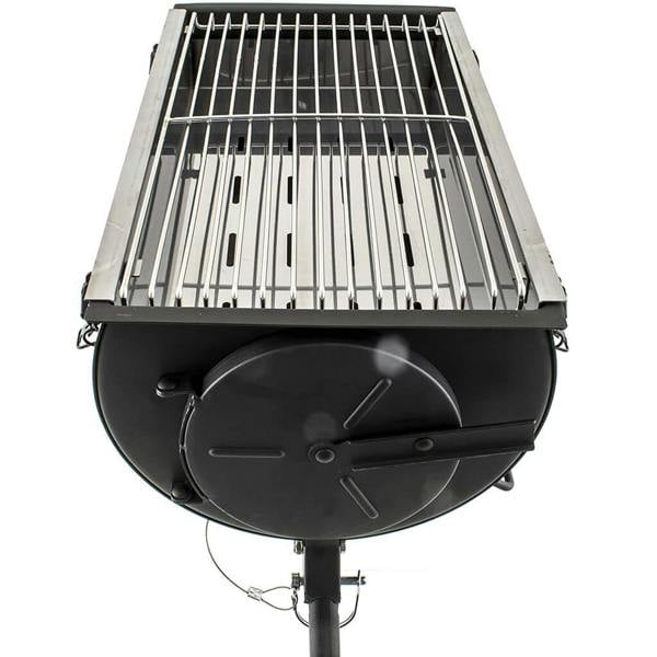 The integrated grill function lets you enjoy authentic BBQ-style cooking