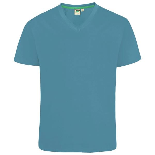 Duke Mens D555 Signature Kingsize T-Shirt - Teal - 