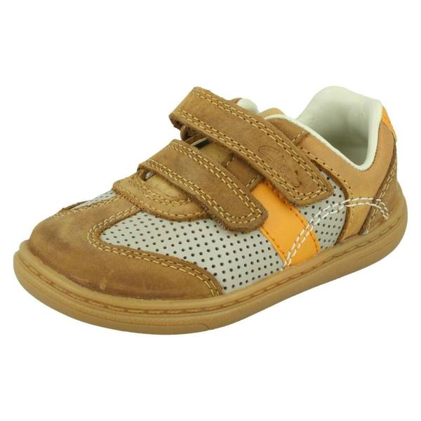 Clarks Boys Clarks Hook & Loop Casual Shoe Flash Metra