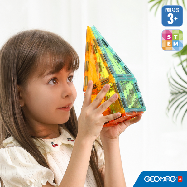 Geomag Magnetic Tiles Gems 16 pieces