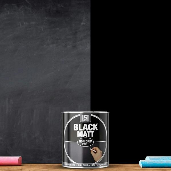 151 Matt Black Non-Drip Paint 300ml