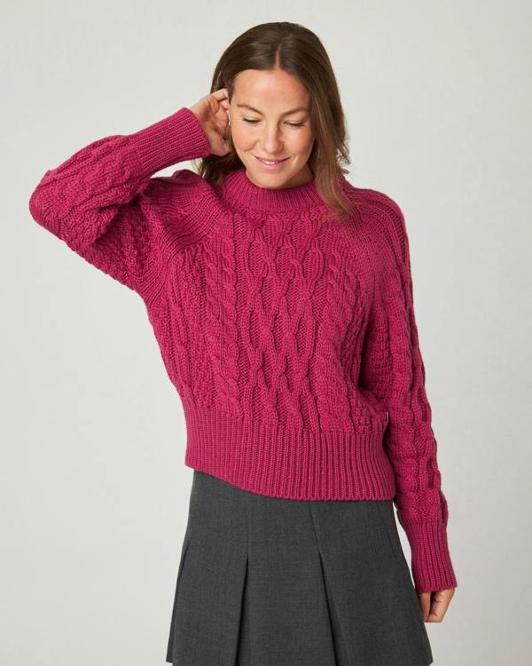Peregrine  Isobel Aran Jumper