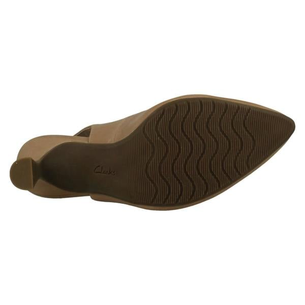 Clarks Ladies Clarks Buckle Fastening Slingback Shoes Kataleyna Step