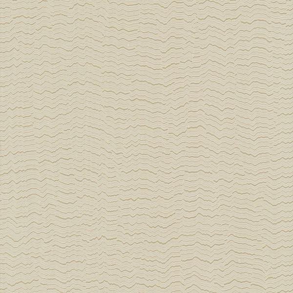 Grandeco Boutique Yoro Sand Dune Wave Luxury Weight Embossed Metallic Wallpaper, Taupe Gold