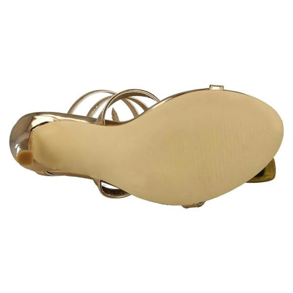 Spot On Ladies Spot On High Heel Strappy Sandals