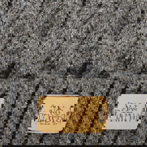 Aran Cable Knit Beanie Hat Aran Cable Knit Beanie Hat | Traditional Honeycomb Design