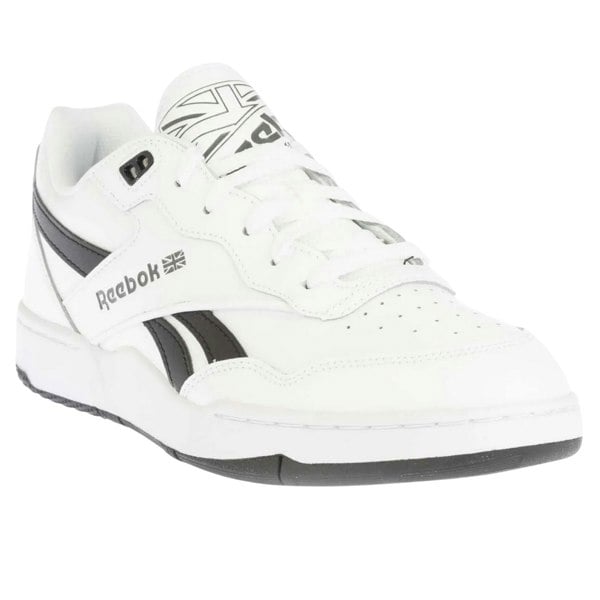 Reebok BB 4000 II Leather Trainers - White/Black