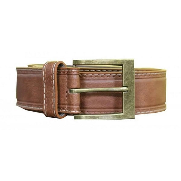 Duke Mens D555 Dylan Leather Belt - Tan