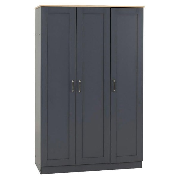 Seconique Portland 3 Door Triple Wardrobe