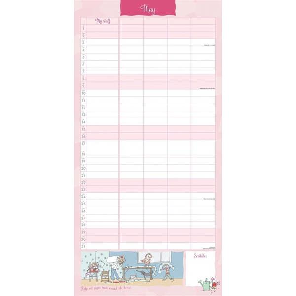 Super Mum Family Organiser 2026 - 2027, Family Planners, Month To View, Family, Gift