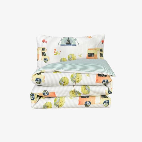 Smart Living Luxury Soft Reversible Camping Retreat Complete Bedding Set