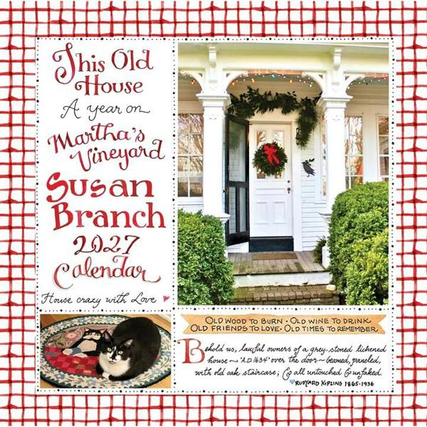 Susan Branch, Heart Of The Home Calendar 2027, Wall Calendars, Month To View, Art, Gift