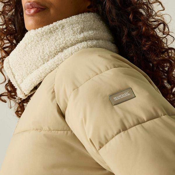 Regatta Womens/Ladies Kayana Padded Jacket - Barleycorn/Light Vanilla - Barleycorn/Light Vanilla - 70% Polyester/30% Recycled Polyester