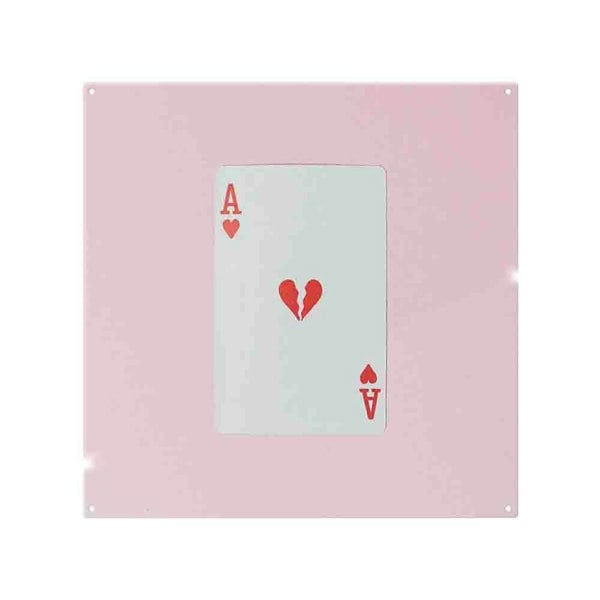 Benjamin Tate Design Ace Of Broken Hearts Splash Back