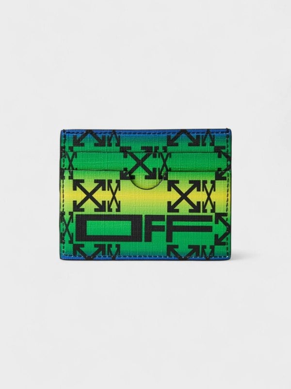 Off - White Zipped Monogram Card Case - Supplied FashionOff - White