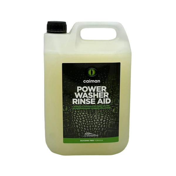 Caiman Power Washer Rinse Aid Fast Drying & High Gloss Finish 5L