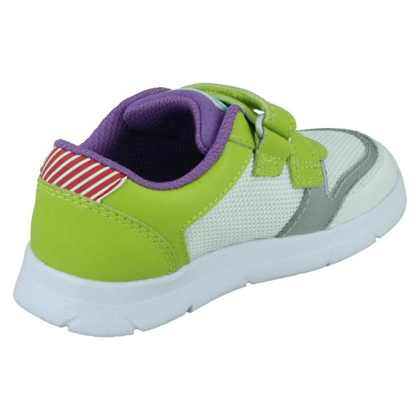 Clarks Childrens Clarks Hook & Loop Casual Trainers Ath Howdy