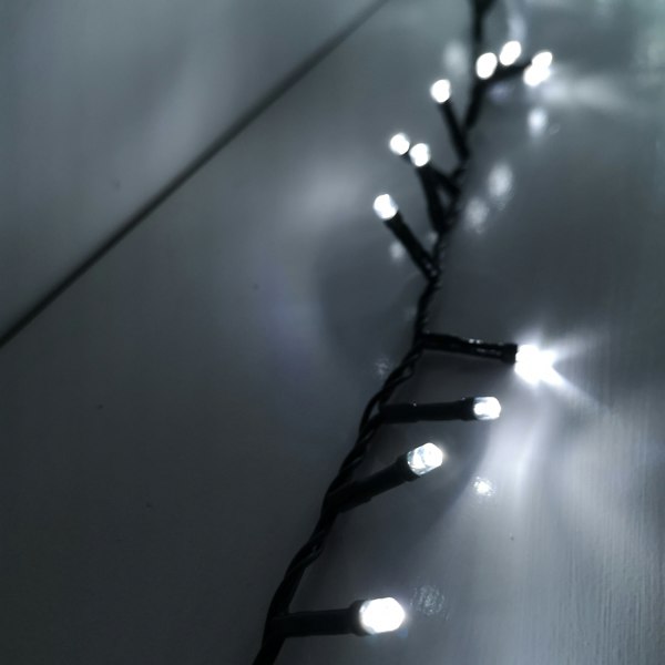 Samuel Alexander 750 LED 18.7m Indoor Outdoor Christmas Multi Function Mains Operated String Lights with Timer in Cool White