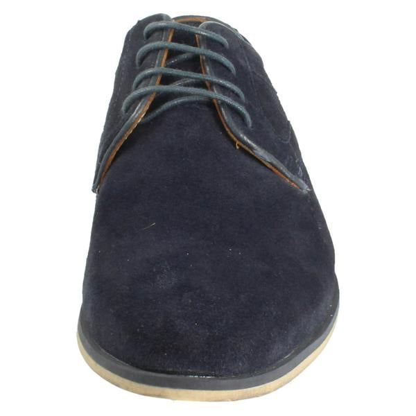 Front Mens Front Suede Leather Lace Up Smart Shoes Carter FR740