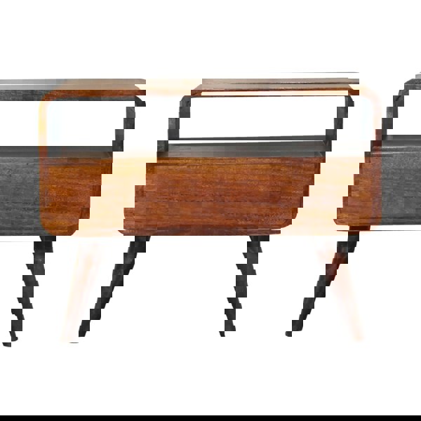 Artisan Furniture Solid Wood Mini Chestnut Curved Media Unit