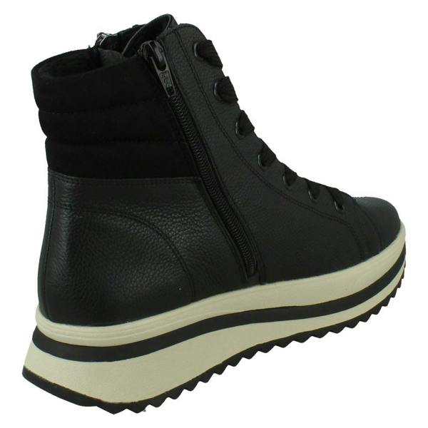 Rieker Ladies Rieker Dual Zip Casual Boots W3870