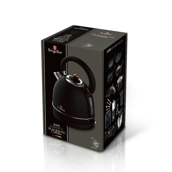 Berlinger Haus Electric Kettle BH-9472 Black Rose