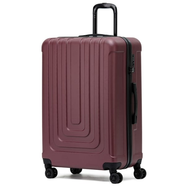 Flight Knight Large 30" Hard Shell Check in Suitcase 8 Spinner Wheels Hold Luggage