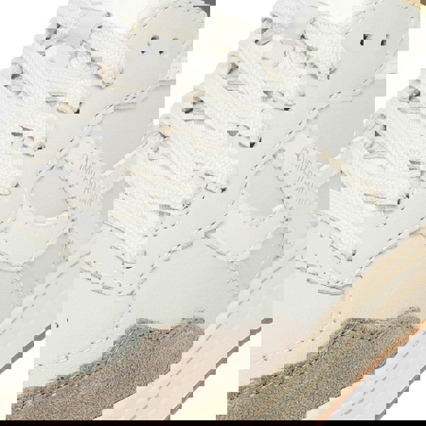 Pompeii Elan Leather Men's Ecru/Taupe Trainers