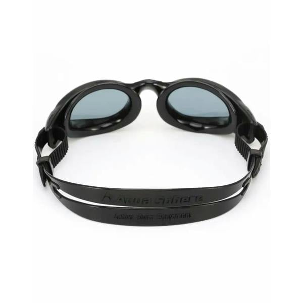 Black and silver Aqua Sphere Kaiman tinted lens goggles