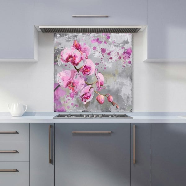 Warren Reed - Designer Orchids Splashart Kitchen Splashback