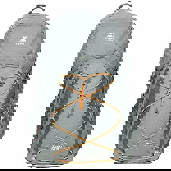 Trespass Albus 30 Litre Casual Rucksack/Backpack - Olive/Orange - 