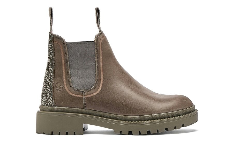 AMMONITE Women's Water-Resistant Chelsea Boots | Quartz Grey
