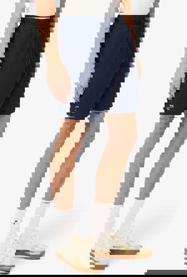 Lacoste Mid Length Monochrome Swim Trunks