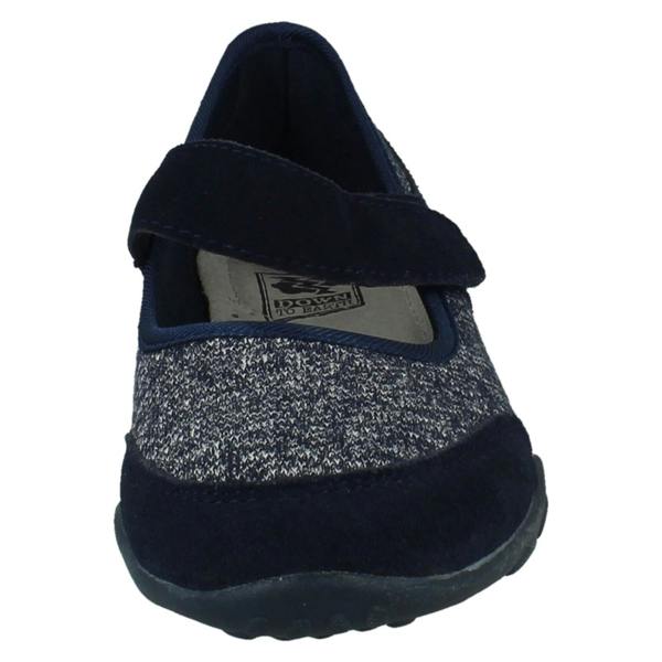 Down to Earth Ladies Down To Earth Casual Hook and Loop Shoes F80559