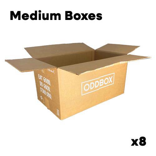 Reuseabox Medium Moving House Boxes Pack – 25 Mixed Cardboard Boxes