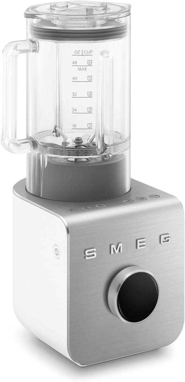 Smeg BLC02 Matte 50's Style High Performance Blender - with Free Gift RRP £30