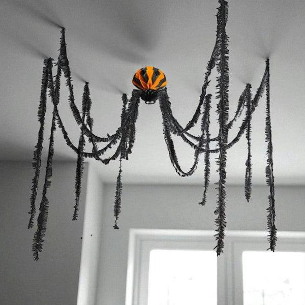 Garden Greatness 16ft Hanging Creepy Giant Spider