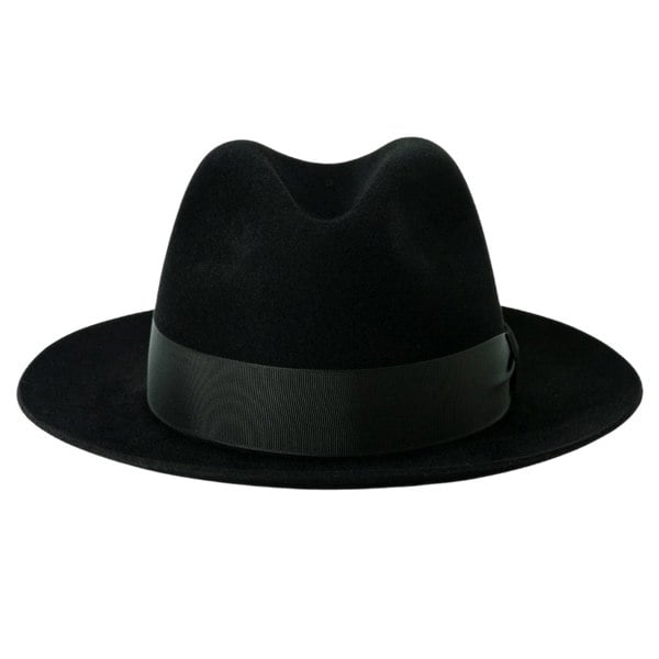 Gamble & Gunn Mason Fedora Black Susquehana Hat Co