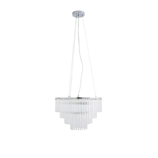 Pagazzi Lighting Seraphina Tiered Glass Chandelier