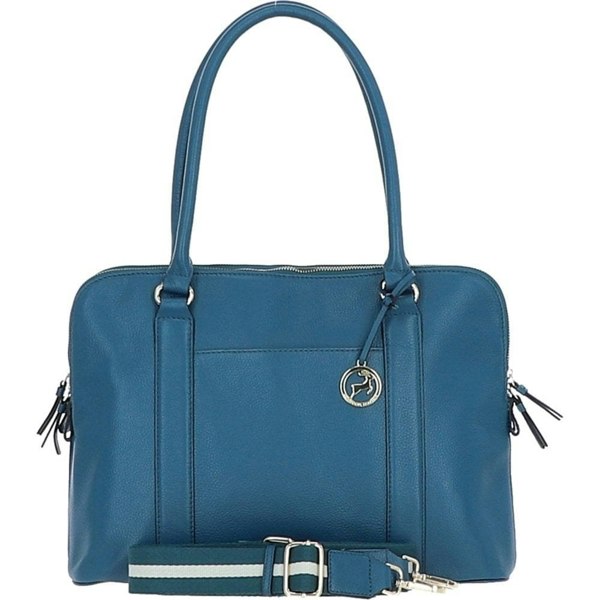'Cuore di Cuoio' 3 Section Large Leather Handbag: X-39
