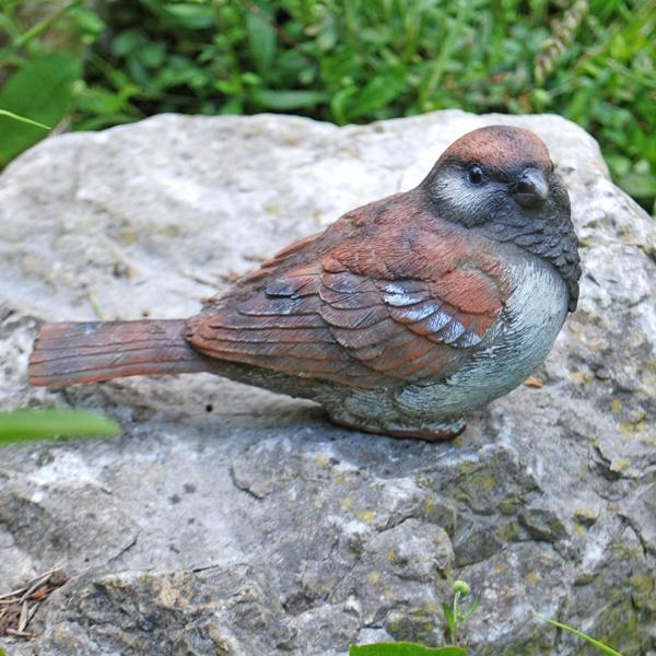 Farmwood Sparrow Bird Garden Ornament