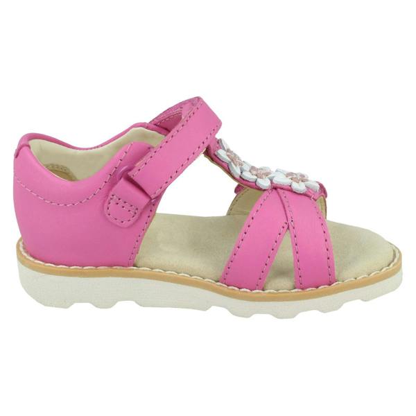 Clarks Girls Clarks Casual Sandals Crown Flower