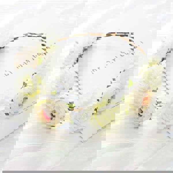 Classic Peony Head Garland