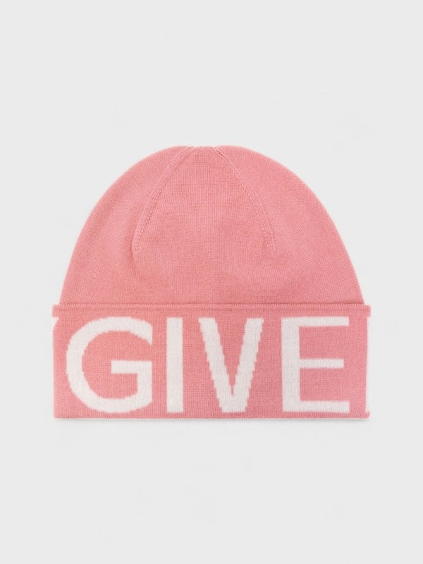 Givenchy Logo Wool Beanie Pink - Supplied FashionGivenchy
