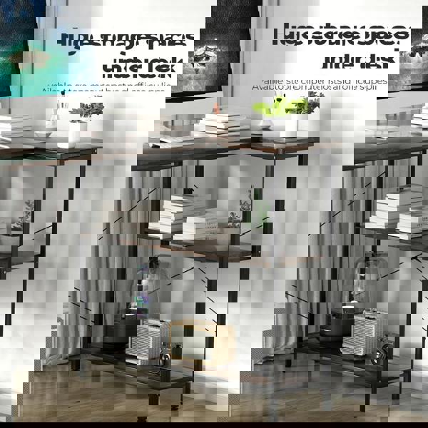 Levede L Shaped Gaming Computer Desk Workstation Study Corner Table Home Office