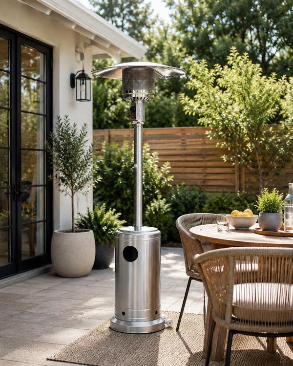 Groundlevel Freestanding Gas Patio Heater