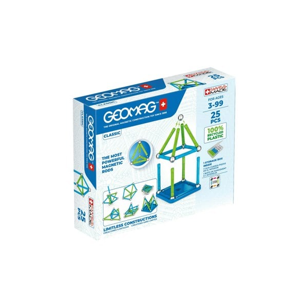 Geomag Classic 25 Magnetic Shapes - 25 Pieces