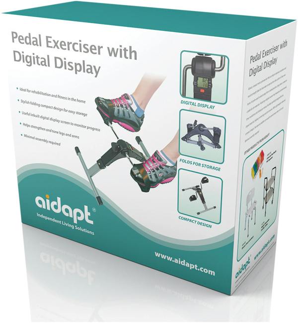 Aidapt Pedal Exerciser With Digital Display