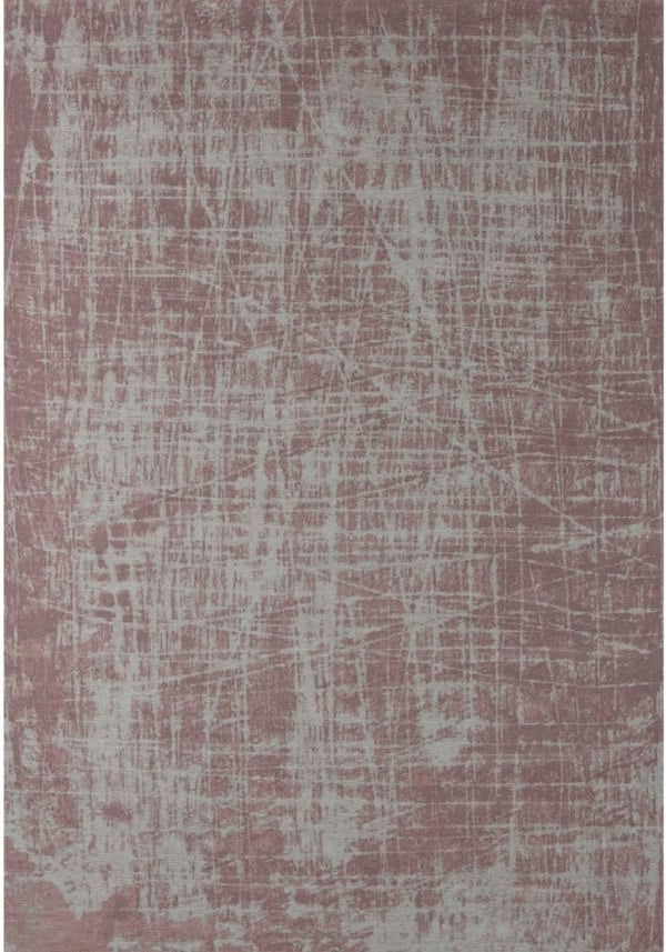 Machine Washable Flatweave Rug in Pink